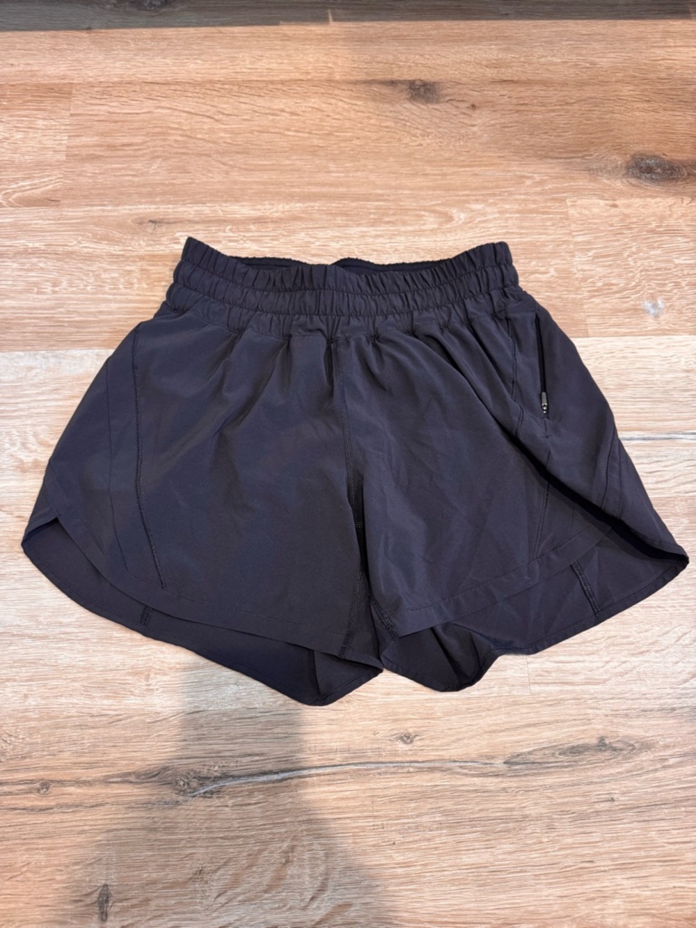 lululemon athletica Black Women's Athletic Running Shorts - Picture 2 of 5